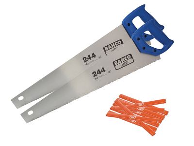 2 x 244 Hardpoint Handsaw 550mm (22in) & Pack of 10 Pencils