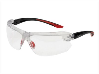 IRI-S Safety Glasses - Clear Bifocal Reading Area +3.0