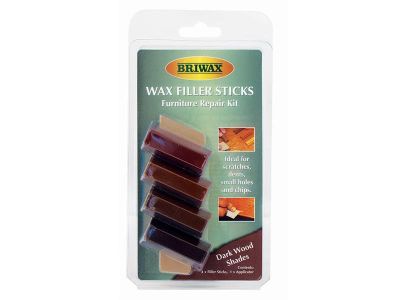 Wax Filler Sticks Dark Wood Shades (Pack 4)
