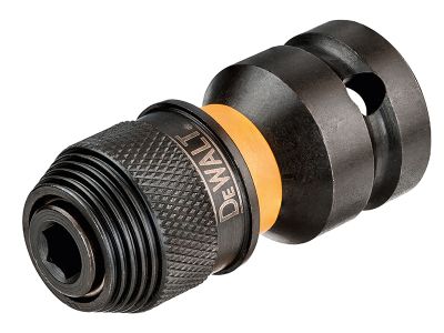 DT7508 1/2in Drive to 1/4in Hex Impact Adaptor