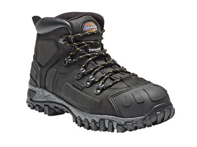 Medway Safety Hiker Boots Black UK 6 EUR 39/40