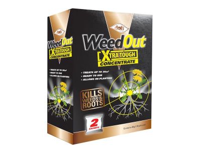 WeedOut Xtra Tough Weedkiller Concentrate 2 x Sachets