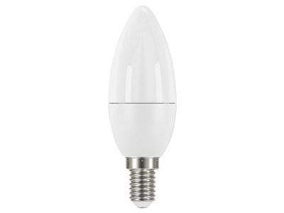 LED SES (E14) Opal Candle Non-Dimmable Bulb, Warm White 470 lm 5.2W