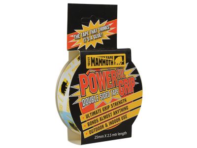 Powerful Grip Double-Sided Tape 25mm x 2.5m
