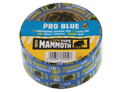 Pro Blue Masking Tape 25mm x 33m