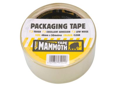 Retail/Labelled Packaging Tape 48mm x 50m Clear