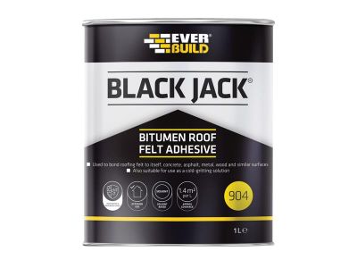 Black Jack® 904 Bitumen Roof Felt Adhesive 1 litre