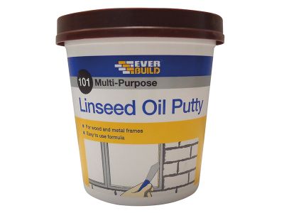 101 Multi-Purpose Linseed Oil Putty Brown 1kg
