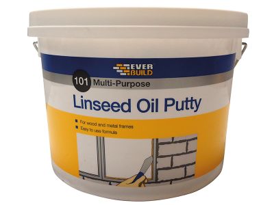 101 Multi-Purpose Linseed Oil Putty Natural 5kg