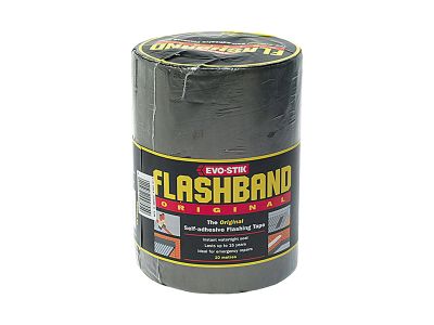 Flashband Roll Grey 100mm x 10m