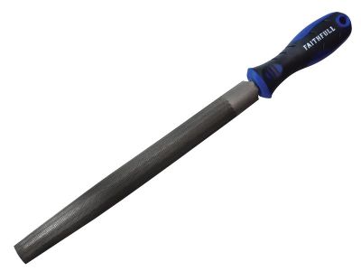 Handled Half-Round Second Cut Engineers File 250mm (10in)