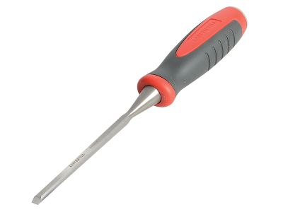 Bevel Edge Chisel Red Soft Grip 6mm (1/4in)
