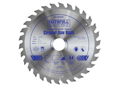 TCT Circular Saw Blade 235 x 35mm x 30T POS