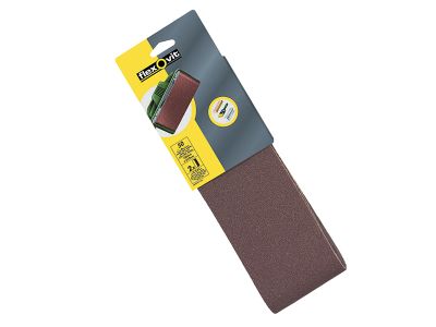 Cloth Sanding Belt 610 x 100mm Assorted (Pack 6)