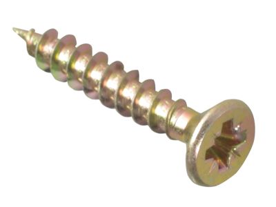 Multi-Purpose Pozi Compatible Screw CSK ST ZYP 4.0 x 25mm Forge Pack 35
