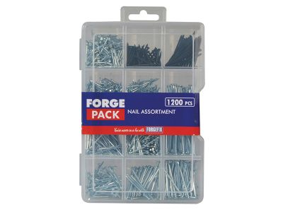 Assorted Nail Kit ForgePack 1200 Piece