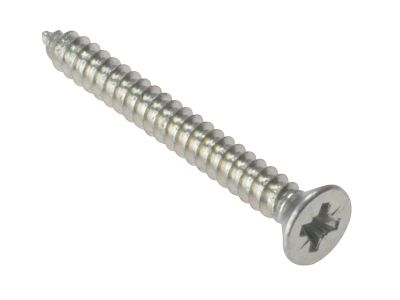 Self-Tapping Screw Pozi Compatible CSK ZP 1.1/2in x 8 Box 200