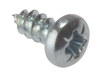 Self-Tapping Screw Pozi Compatible Pan Head ZP 3/4in x 6 Box 200