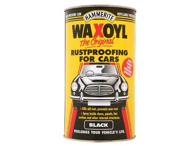 Waxoyl Black Pressure Can 2.5 Litre