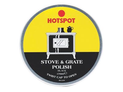 Black Stove & Grate Polish Tin 170g