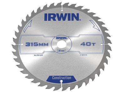 General Purpose Table & Mitre Saw Blade 315 x 30mm x 40T ATB