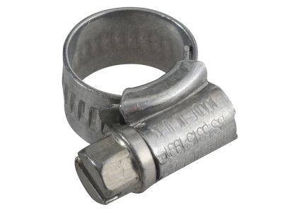 000 Zinc Protected Hose Clip 9.5 - 12mm (3/8 - 1/2in)