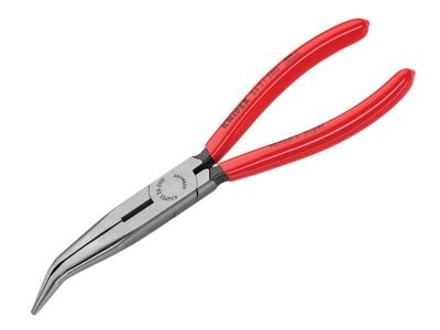Bent Snipe Nose Side Cutting Pliers PVC Grip 200mm (8in)
