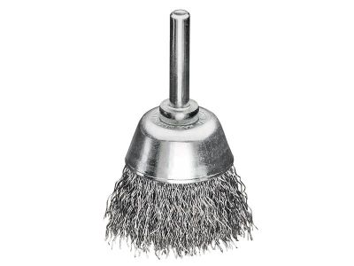 Cup Brush with Shank D70mm x H25, 0.30 Steel Wire