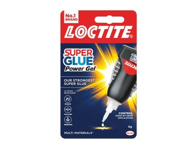 Super Glue Power Flex Control, Gel Bottle 4g