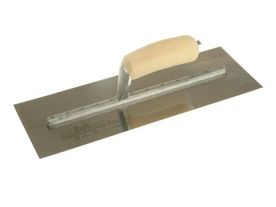 MXS73SS Cement Trowel Stainless Steel Wooden Handle 14 x 4.3/4in