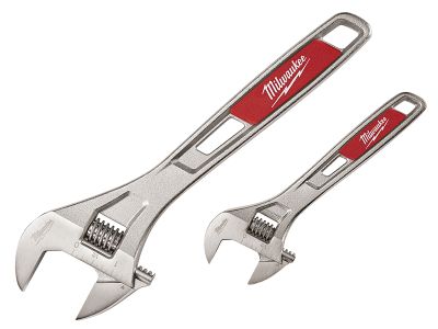 Adjustable Wrench Twin Pack 150mm (6in) & 250mm (10in)