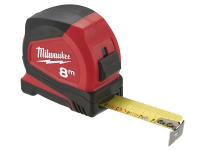 Pro Compact Tape Measure 8m (Width 25mm) (Metric Only)