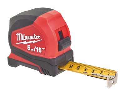 Pro Compact Tape Measure 5m/16ft (Width 25mm)