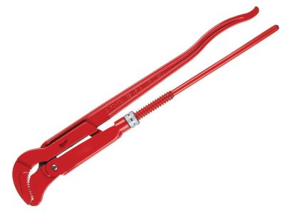 Steel Jaw Pipe Wrench 550mm Capacity 83mm