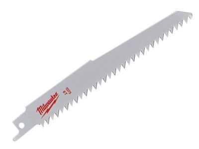 SAWZALL® Wood/Plastic Blade 150mm 6 tpi (3)