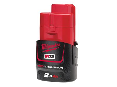 M12 B2 REDLITHIUM-ION™ Battery 12V 2.0Ah Li-ion