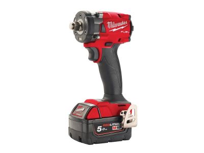 M18 FIW2F38-502X FUEL™ 3/8in Friction Ring Impact Wrench 18V 2 x 5.0Ah Li-ion
