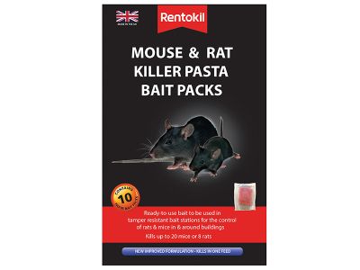 Mouse & Rat Killer Pasta Bait (Sachets 10)
