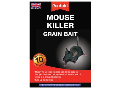 Mouse Killer Grain Bait (Sachets 10)