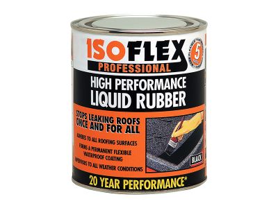 Isoflex Liquid Rubber Black 4.25 litre