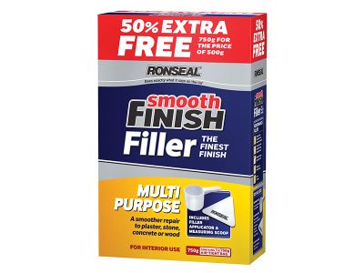 Smooth Finish Multipurpose Wall Powder Filler 500g + 50%