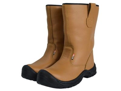 Texas Lined Rigger Boots Tan UK 10 EUR 44