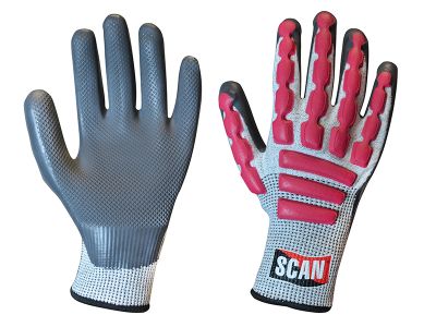 Anti-Impact Latex Cut 5 Gloves - XXL (Size 11)