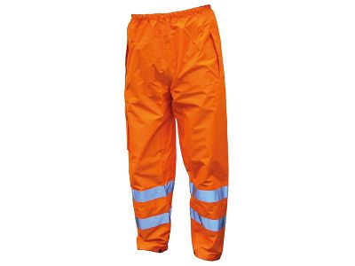 Hi-Vis Orange Motorway Trousers - XL (44in)