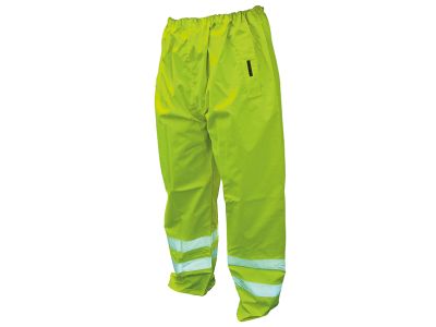 Hi-Vis Yellow Motorway Trousers - L (40in)