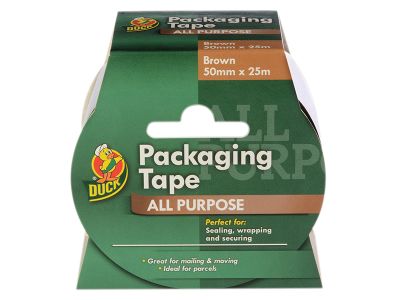 Duck Tape® Packaging Tape 50mm x 25m Brown