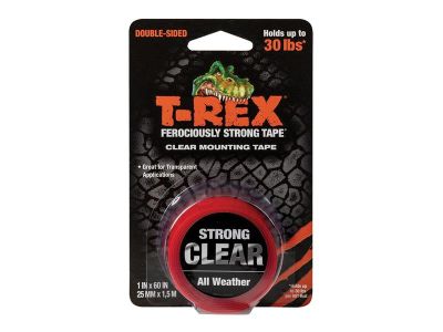 T-REX® Clear Mounting Tape 25mm x 1.5m