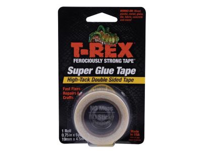 T-REX® Double-Sided Superglue Tape 19mm x 4.5m