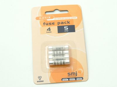5A Fuses (Pack 4)