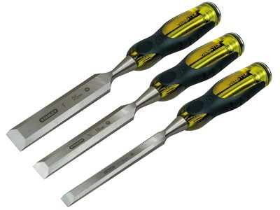 FatMax® Bevel Edge Chisel with Thru Tang Set, 3 Piece